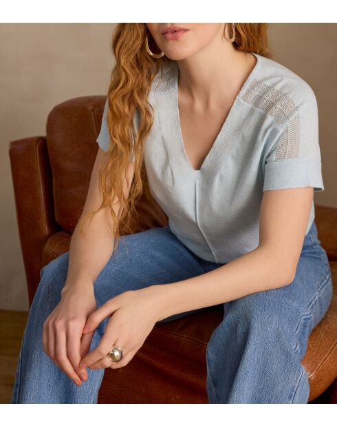 Lichte smaragdgroene trui van Scotty