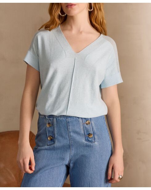 Lichte smaragdgroene trui van Scotty