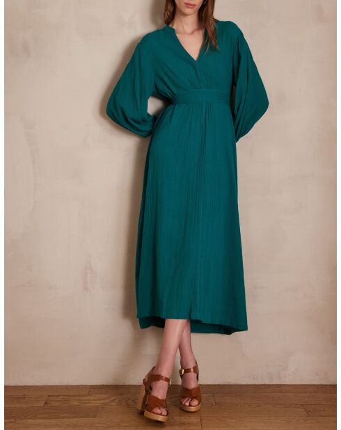 Mirana R petrolfarbenes Kleid