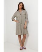 Robe Nolwenn 100% Lin taupe