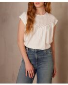 Camiseta Alabama ecru