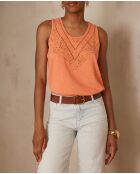 Camiseta Ariane Apricot
