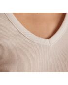 Adam weißes T-Shirt