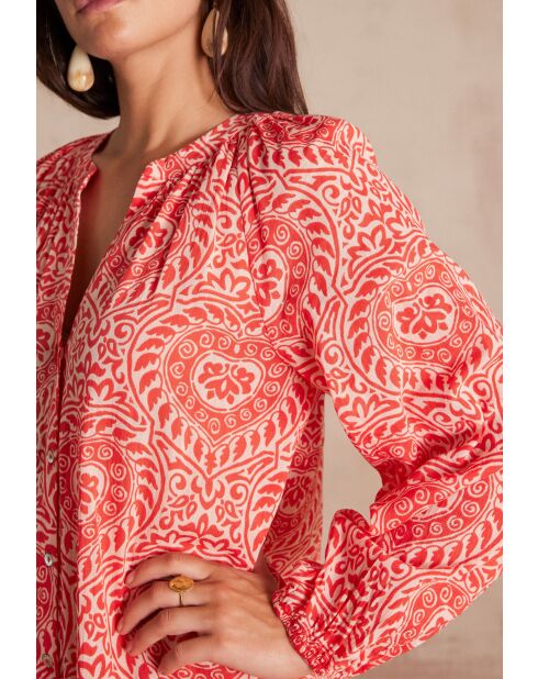 Romana R Imp orangefarbenes Kleid