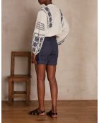 Maurice Sh Charcoal Overdy-Shorts