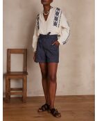 Maurice Sh Charcoal Overdy-Shorts