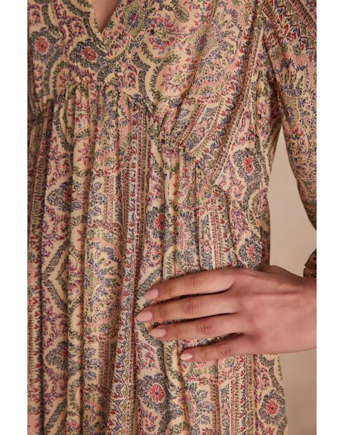 Livia R Imp cremefarbenes Kleid