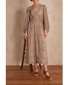 Livia R Imp cremefarbenes Kleid