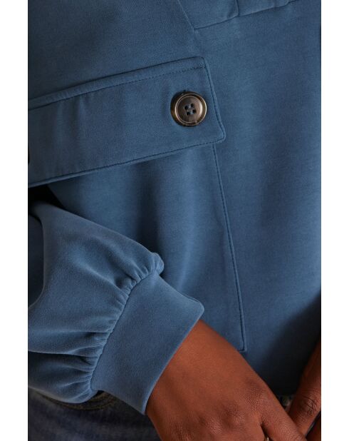 Sudadera Cadix petrol