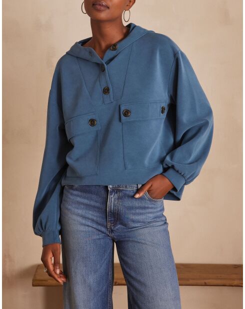 Sudadera Cadix petrol