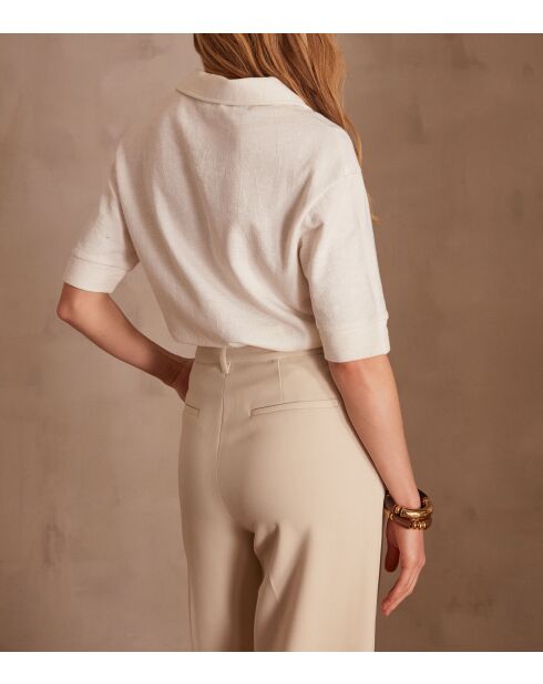 Aldo cremefarbenes T-Shirt