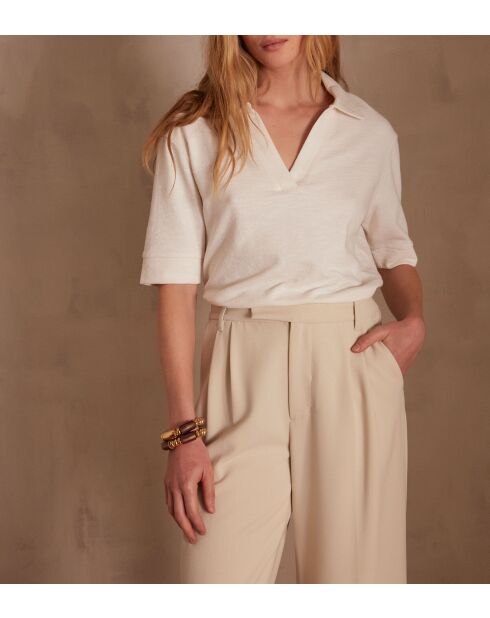 Aldo cremefarbenes T-Shirt