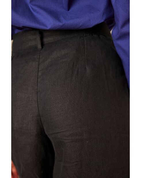 Bruce Sh Lin zwarte korte broek