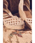 Ecrufarbene Sandalen Julian Espadrilles