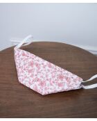 Dunkelfuchsiafarbene Imp J Leinwandmaske