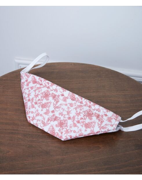 Dunkelfuchsiafarbene Imp J Leinwandmaske