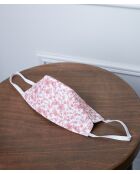 Dunkelfuchsiafarbene Imp J Leinwandmaske