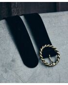 Ceinture large Donna noir