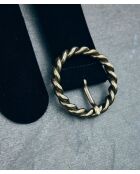 Ceinture large Donna noir