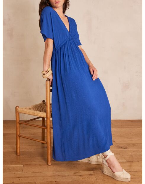 Rebecca R königsblaues Kleid