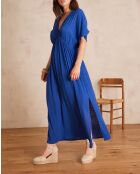 Rebecca R königsblaues Kleid