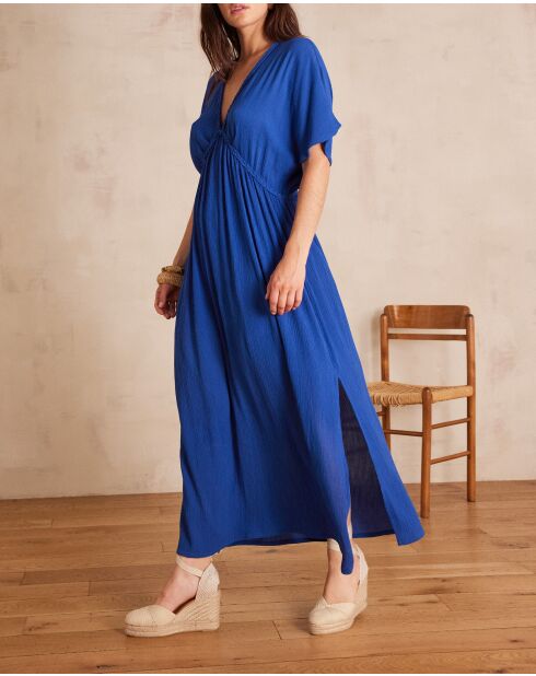 Rebecca R königsblaues Kleid