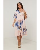 Robe Kalista 100% Lin rose