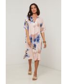 Robe Kalista 100% Lin rose