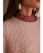 Pull Stella mauve pale