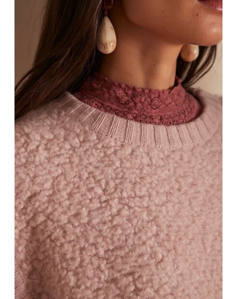 Pull Stella mauve pale