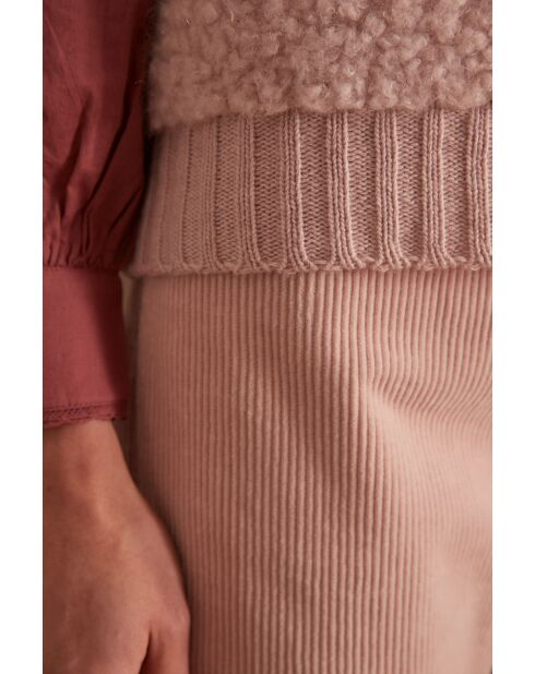 Pull Stella mauve pale