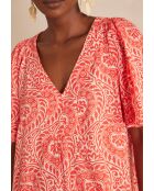 Roma R Imp orangefarbenes Kleid