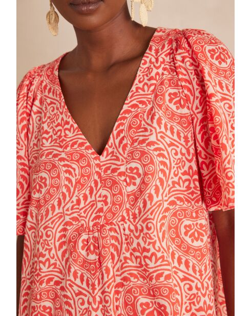 Roma R Imp orangefarbenes Kleid