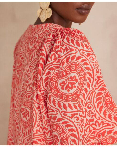 Roma R Imp orangefarbenes Kleid