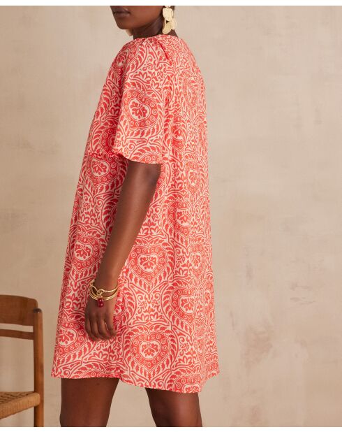 Roma R Imp orangefarbenes Kleid