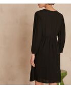 Camille bis R zwarte jurk