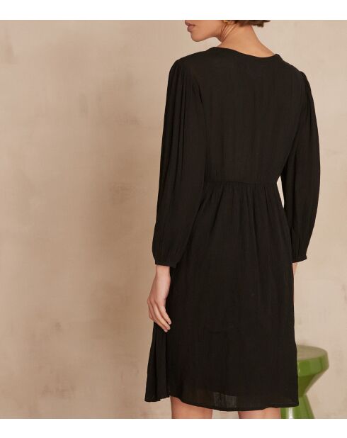 Camille bis R zwarte jurk