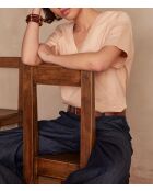 T-shirt Alma albicocca