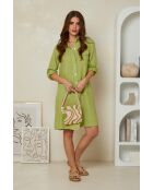 Robe Nolwenn 100% Lin anis