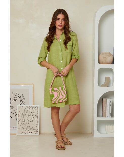 Robe Nolwenn 100% Lin anis