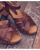 Sandali Valeria cioccolato