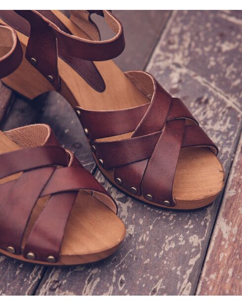 Sandali Valeria cioccolato