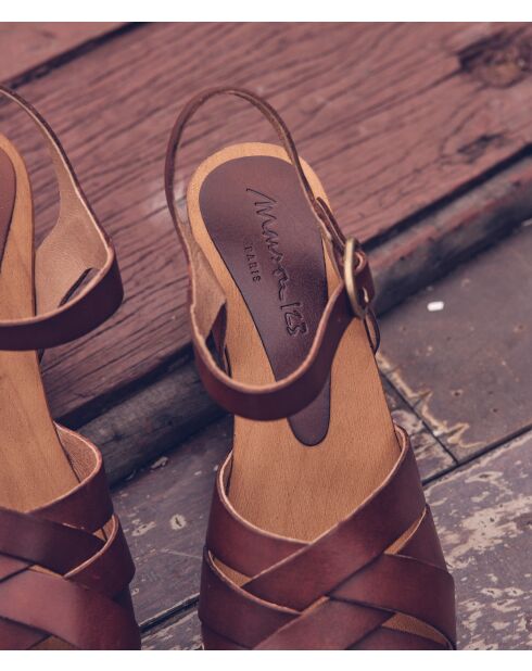 Sandali Valeria cioccolato