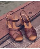 Sandali Valeria cioccolato