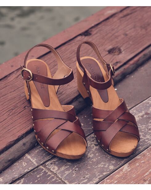 Sandali Valeria cioccolato