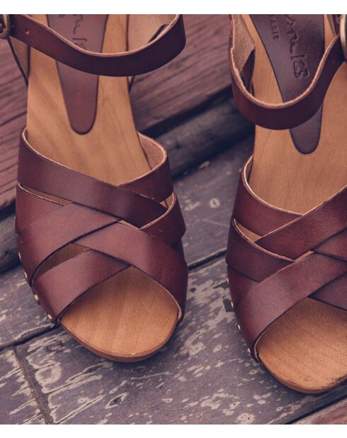 Sandali Valeria cioccolato