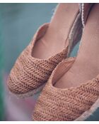 Sandalen Venuse in Karamell