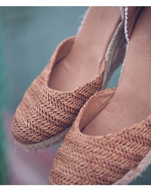 Sandalen Venuse in Karamell