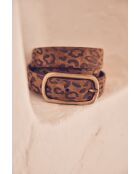 Ceinture moyenne Vic chocolat