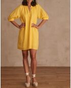 Gwyneth R Zitronenkleid